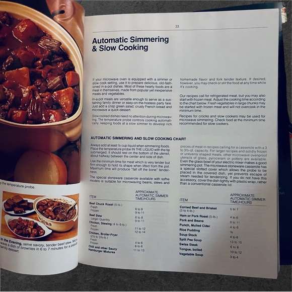 General Electric Microwave Guide and Cookbook - Picture 3 of 15